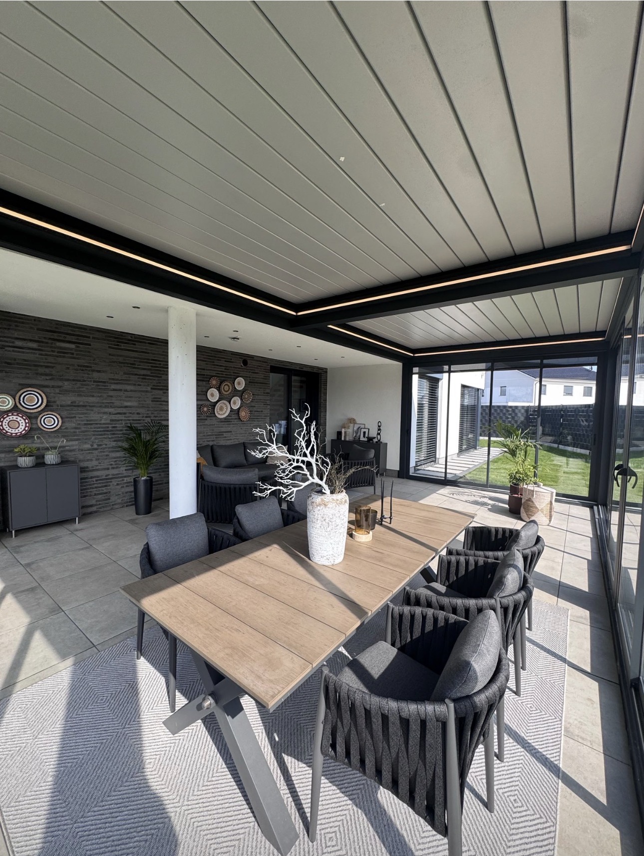 Biocilimatic Lamellendach